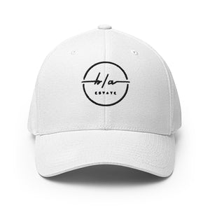 Bo / Abrams Estate Icon flex-fit cap (white)